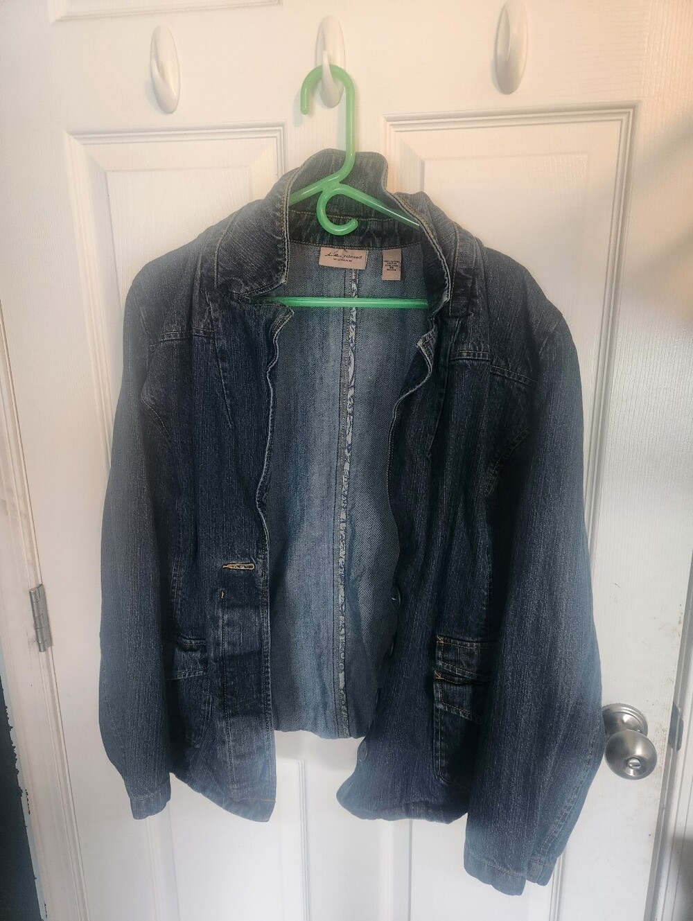 Vintage jean hoodie
